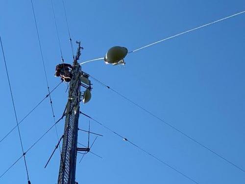 3.4Ghz dish coming down